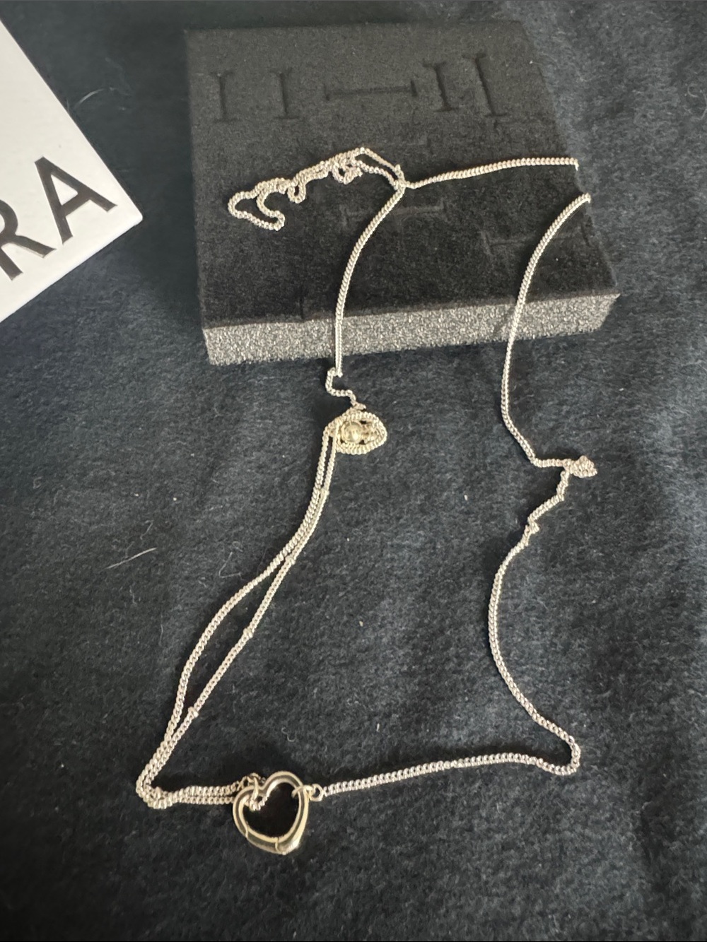 Pandora Sterling Silver Heart Pendant Necklace - Silver